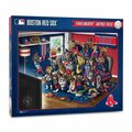 Youthefan 18 x 24 in. MLB Boston Red Sox Purebred Fans Puzzle, Multi Color - A Real Nailbiter - 500 Piece 2502250